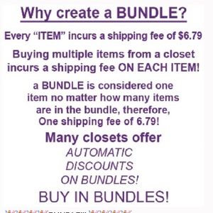 Buy in bundles to save on Shipping .‼️💰